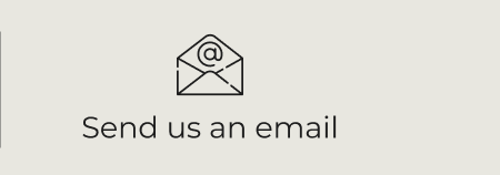 Icon of an envelope with an "@" symbol, accompanied by the caption “Send us an email” on a neutral background.