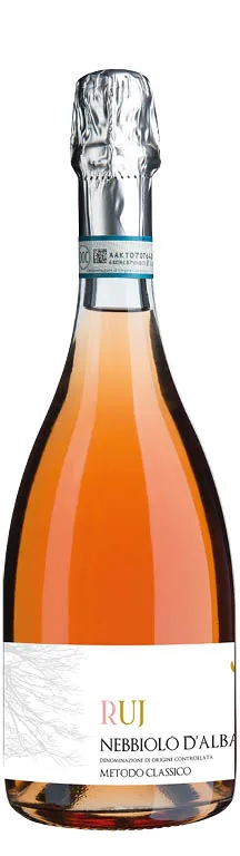 Nebbiolo d'Alba DOC Spumante Metodo Classico Brut Rosé Ruj San Silvestro 2021