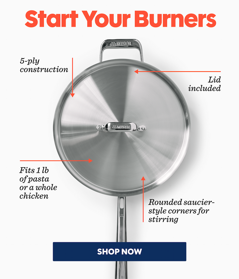 Start your burners