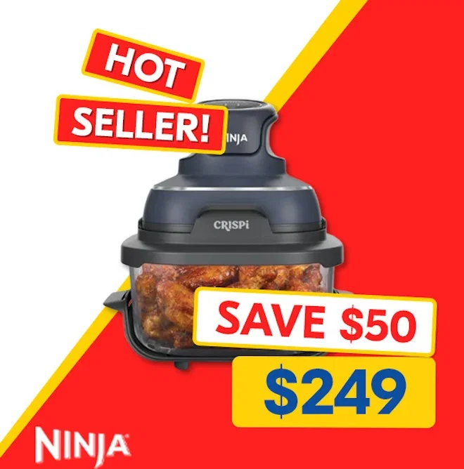 Ninja Crispi 4-in-1 Glass Air Fryer