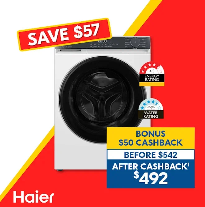 Haier 7.5kg Front Load Washer