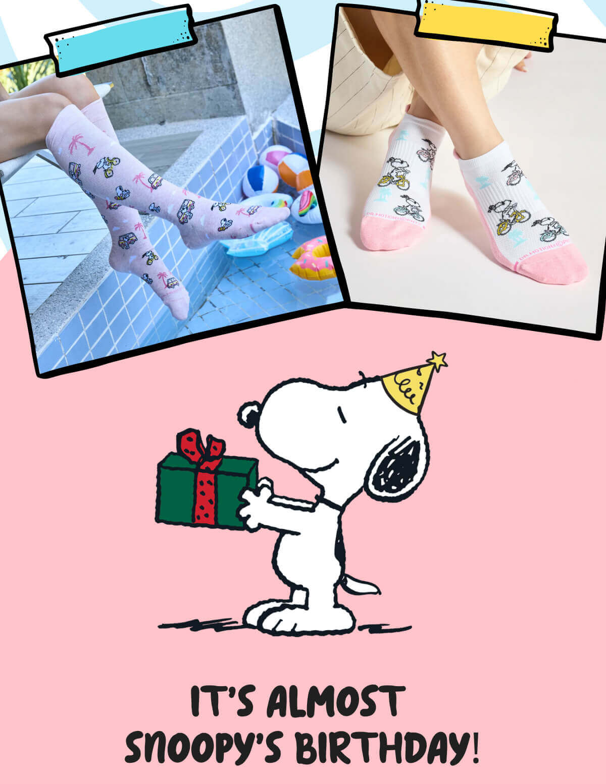 It’s almost Snoopy’s birthday! 