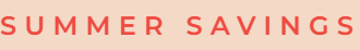 Summer Savings