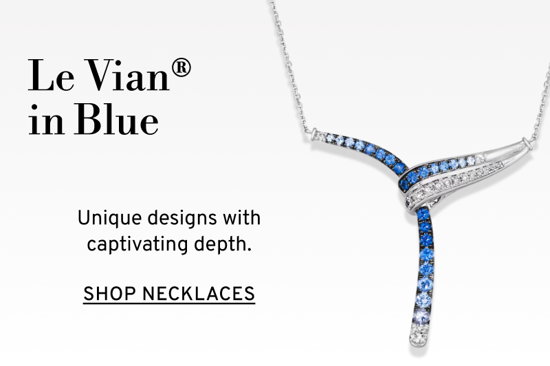 Sapphire Le Vian pendant necklace. Captivating depth. Click to Shop Necklaces