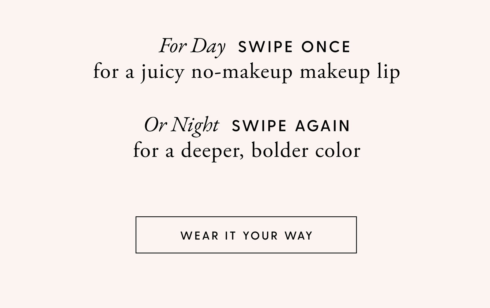 Wear it Your Way 