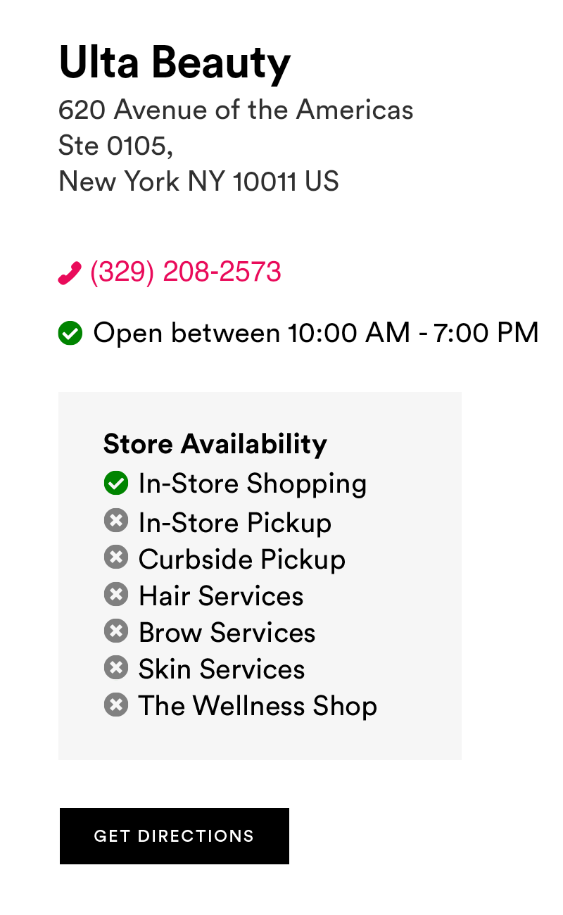 Your Ulta Beauty Store