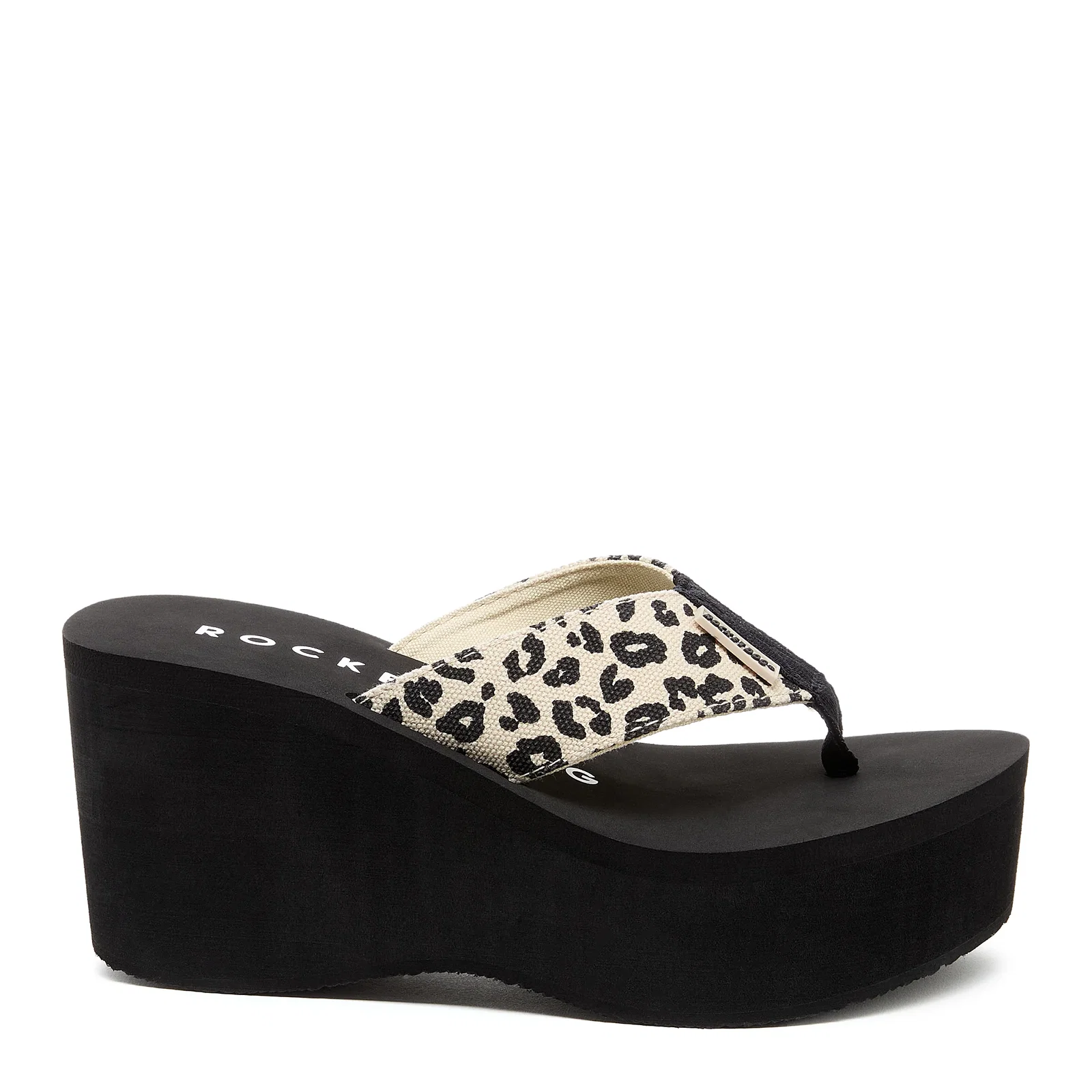 Image of Crush Leopard Platform Flip Flop