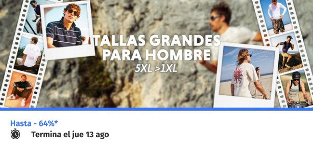Tallas grandes hombre