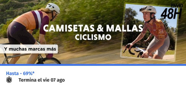 Camisetas y mallas: Ciclismo