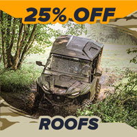 25% off Roofs