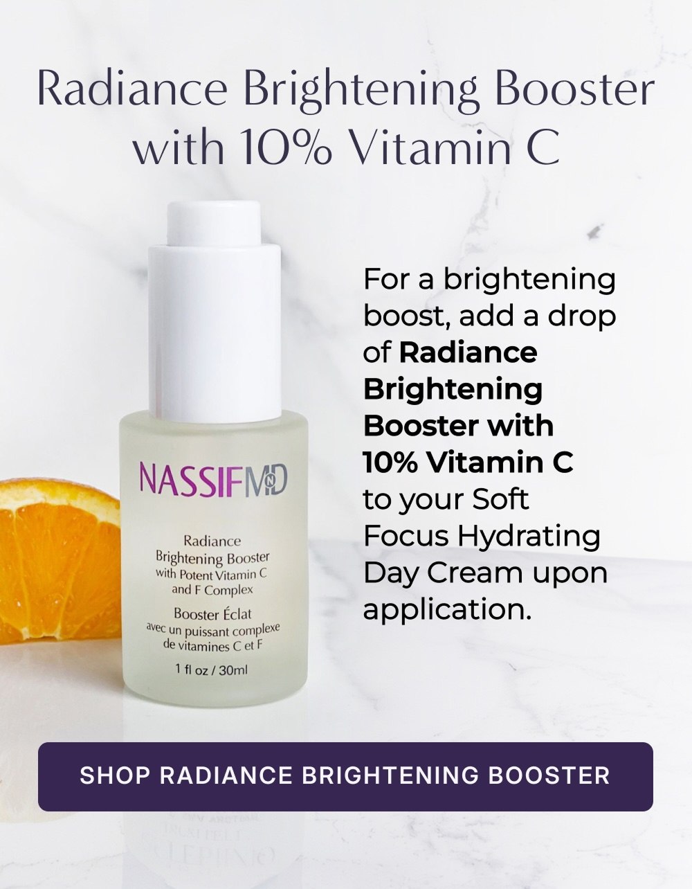 SHOP RADIANCE BRIGHTENING BOOSTER