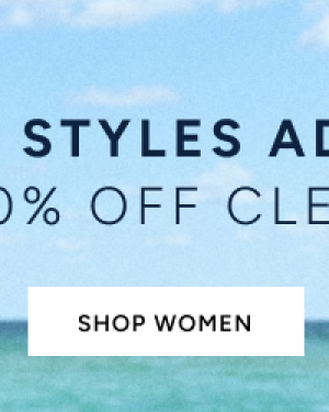 New styles added. Up to 70% off clearance. Shop women's clearance.