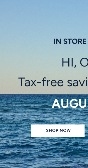 Hey Ohio, tax-free savings are here between the dates August 7-9. Shop now