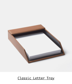 Shop the Classic Letter Tray >