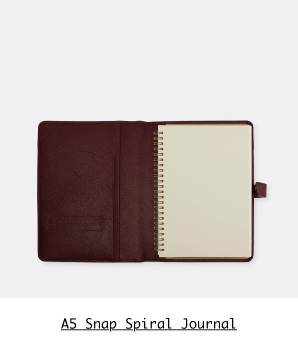 Shop the A5 Snap Spiral Journal >
