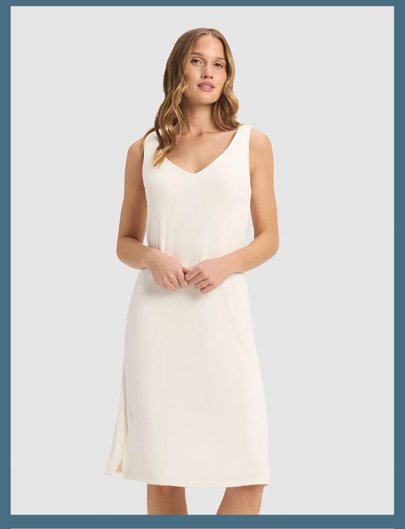 V NECK SLEEP DRESS