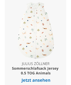 Sommerschlafsack Jersey 0.5 TOG Animals