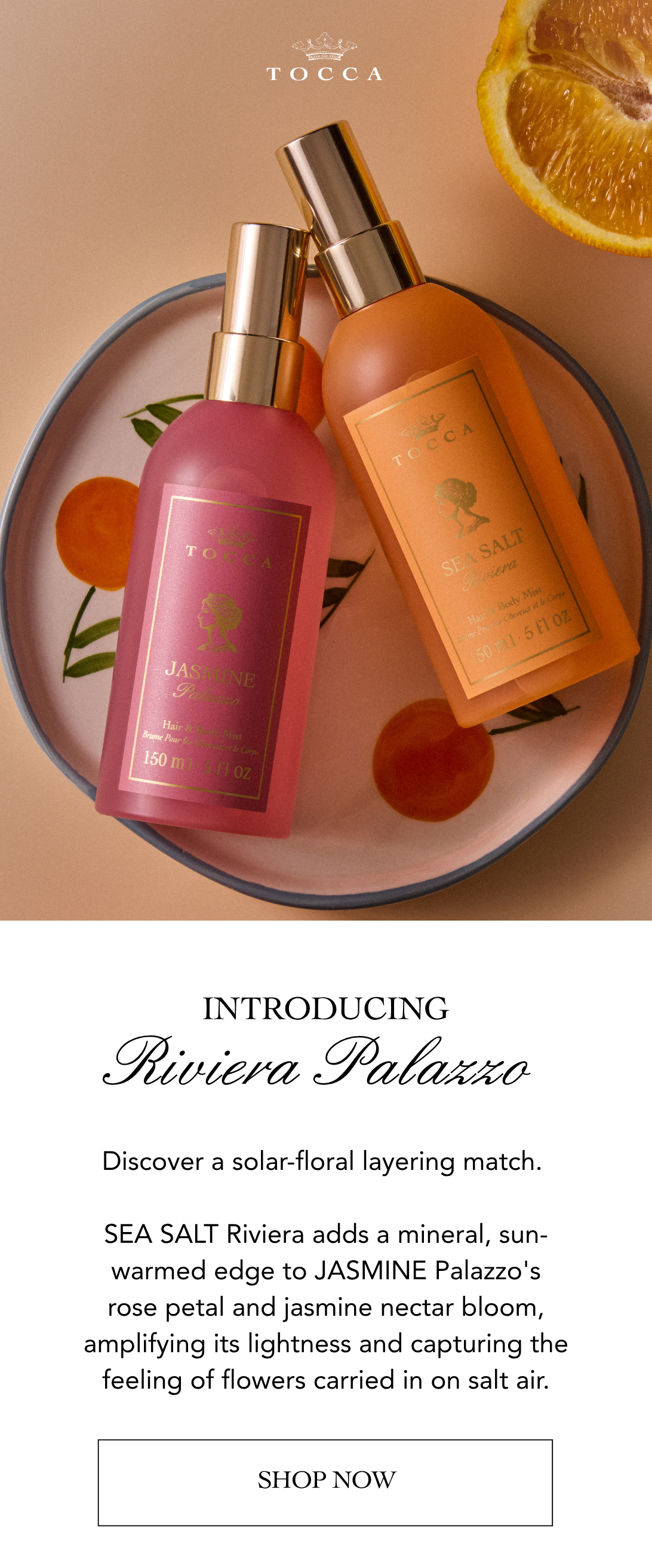 NEW: Riviera Palazzo Hair & Body Mist