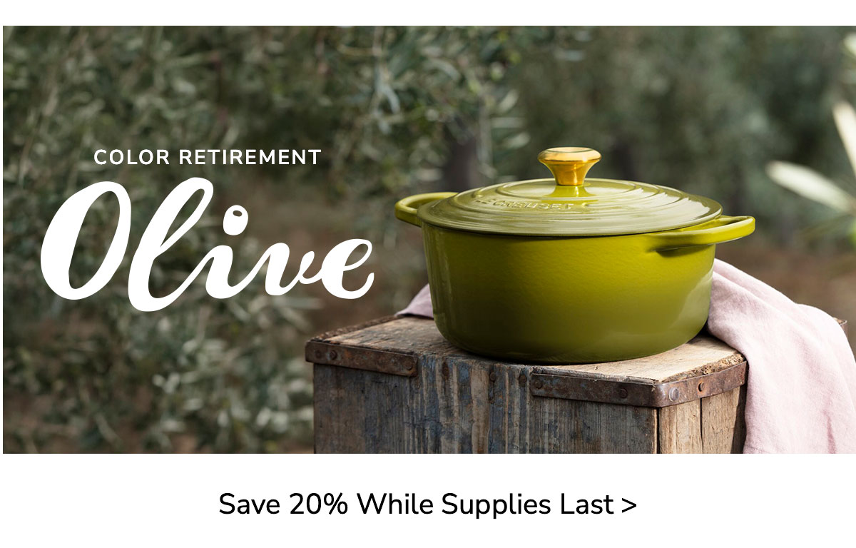 COLOR RETIREMENT: Olive - Save 20% While Supplies Last