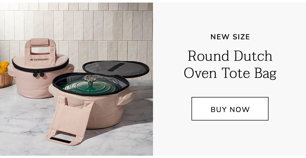 NEW SIZE: Round Dutch Oven Tote Bag - BUY NOW
