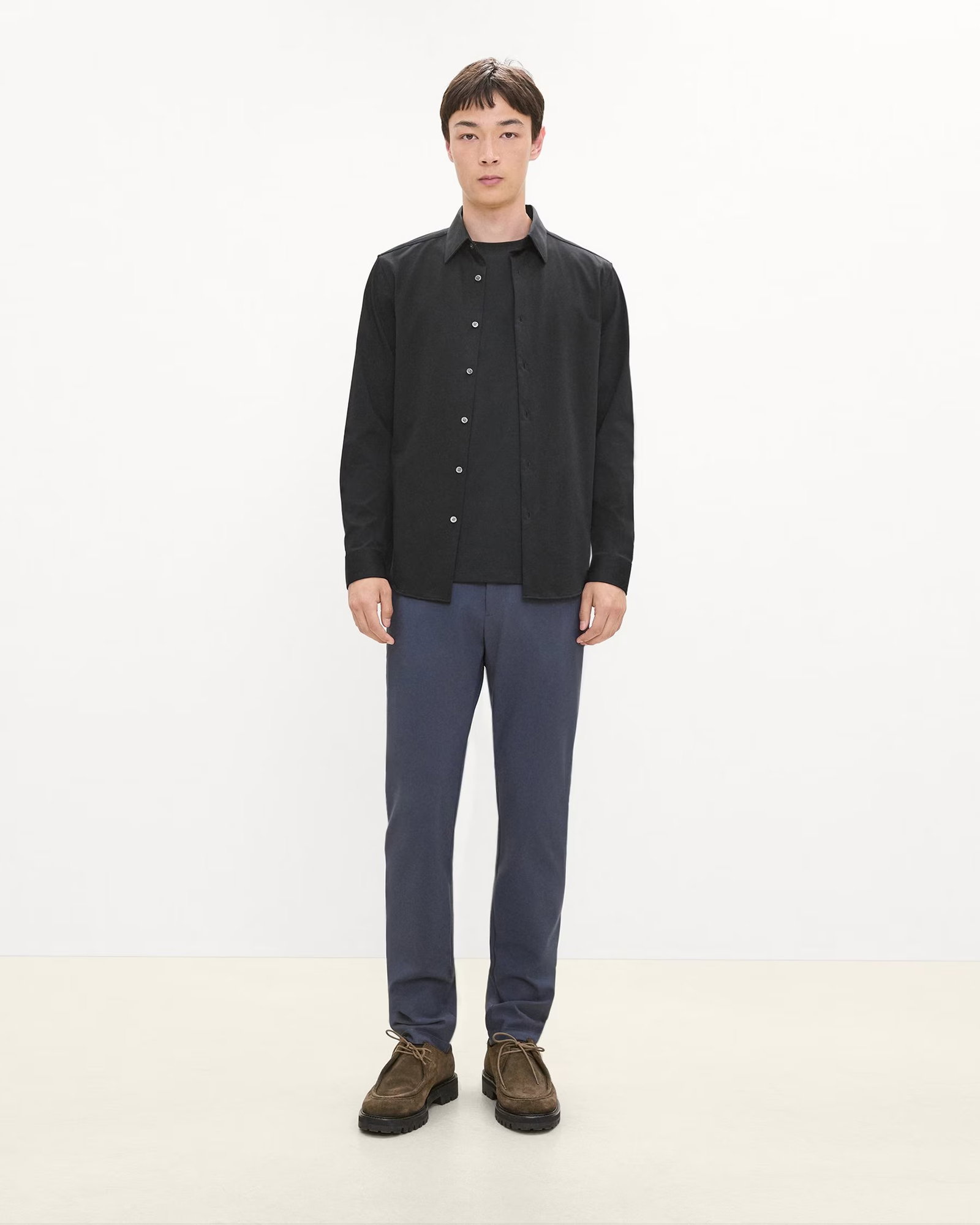 Sylvain Shirt in Structure Knit