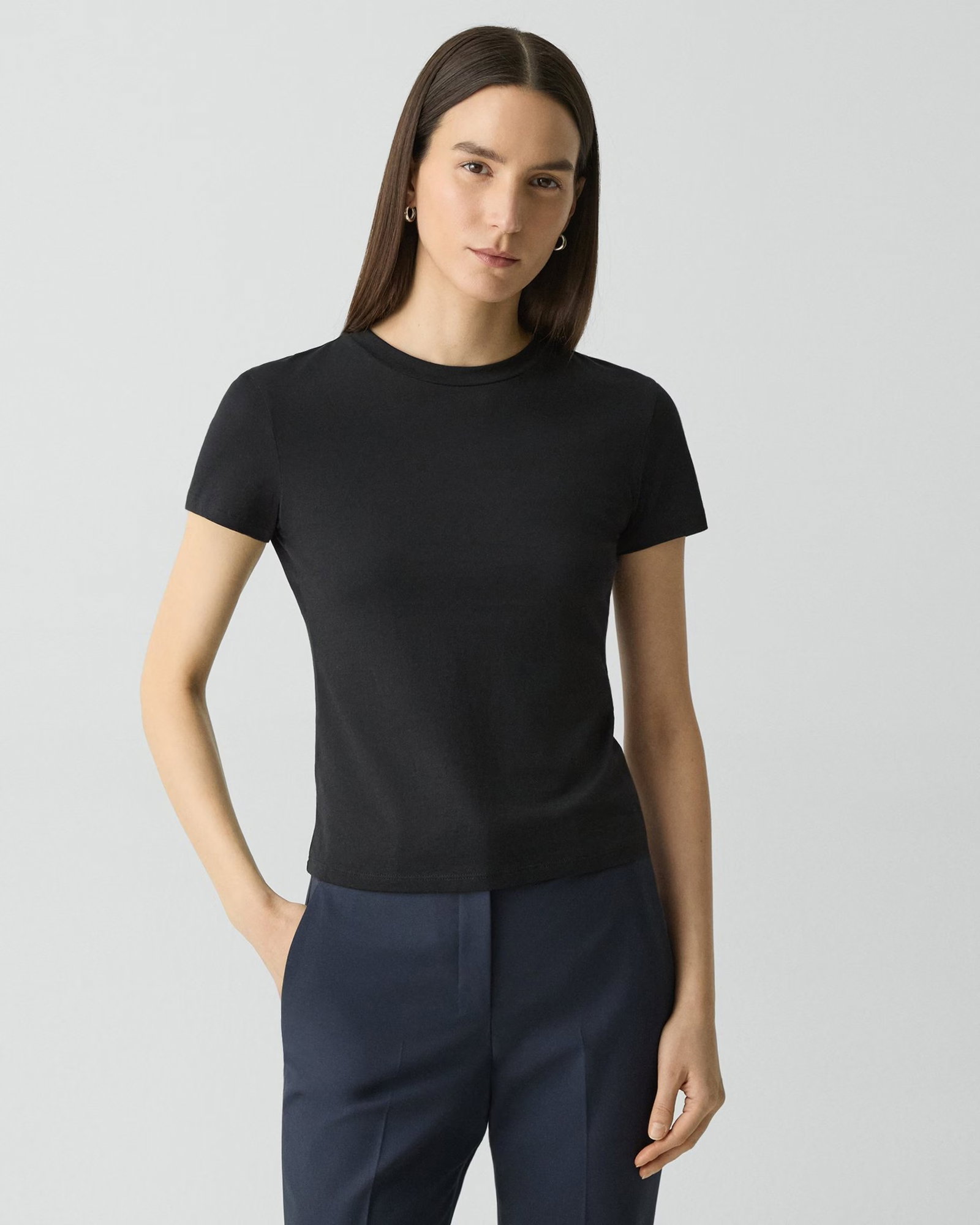 Treeca Pull-On Pant in Admiral Crepe