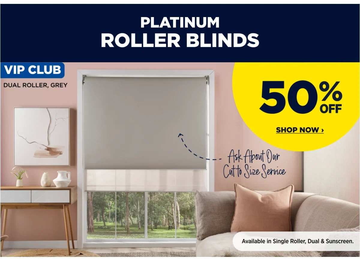 Platinum Roller Blinds