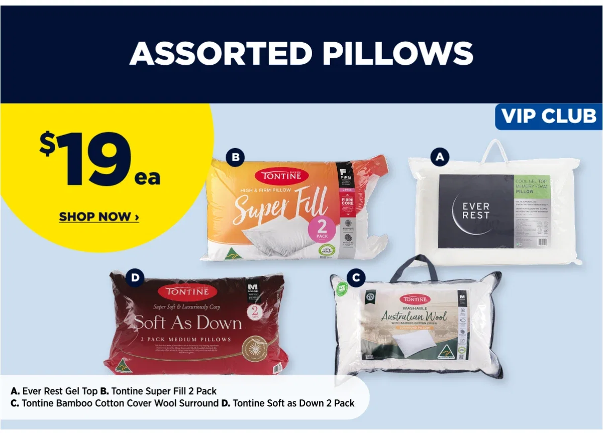Assorted Pillows