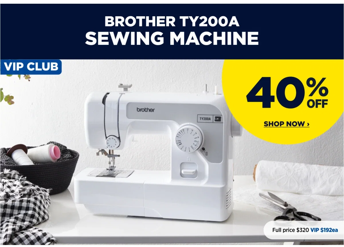 Brother TY200A Sewing Machine