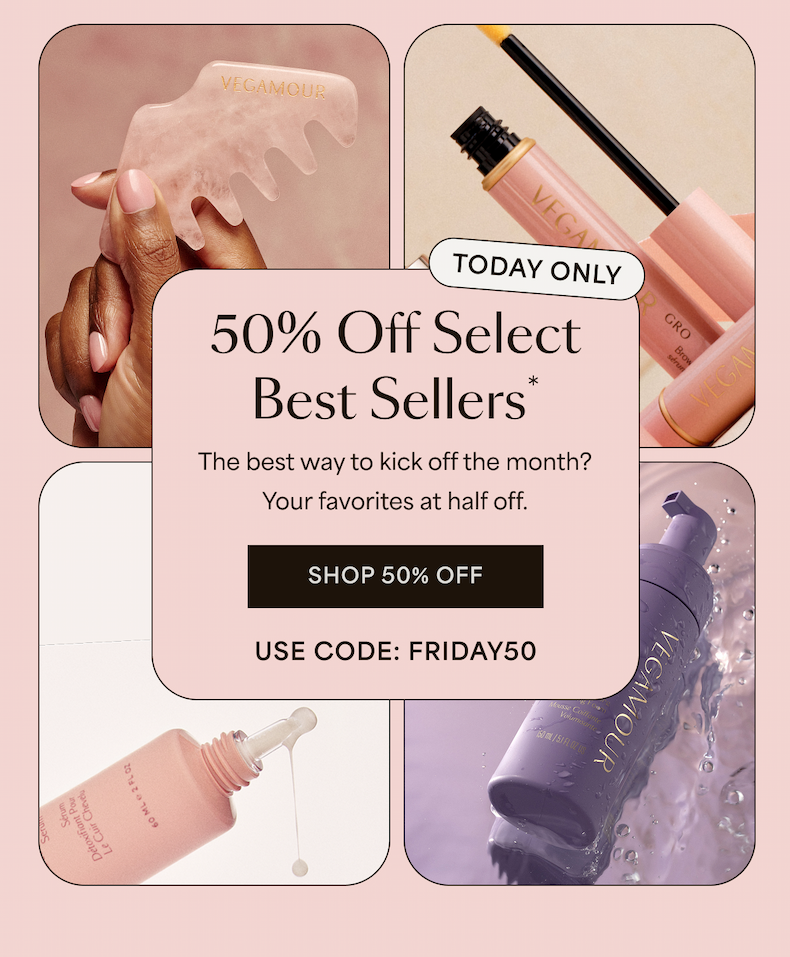 Today only | 50% Off Select Best Sellers* The best way to kick off the month? Your favorites at half off. Shop 50% Off | Use code: FRIDAY50