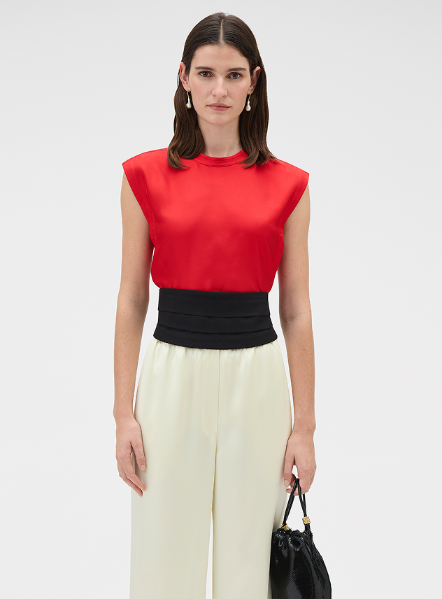 CUMMERBUND WOOL BELT
