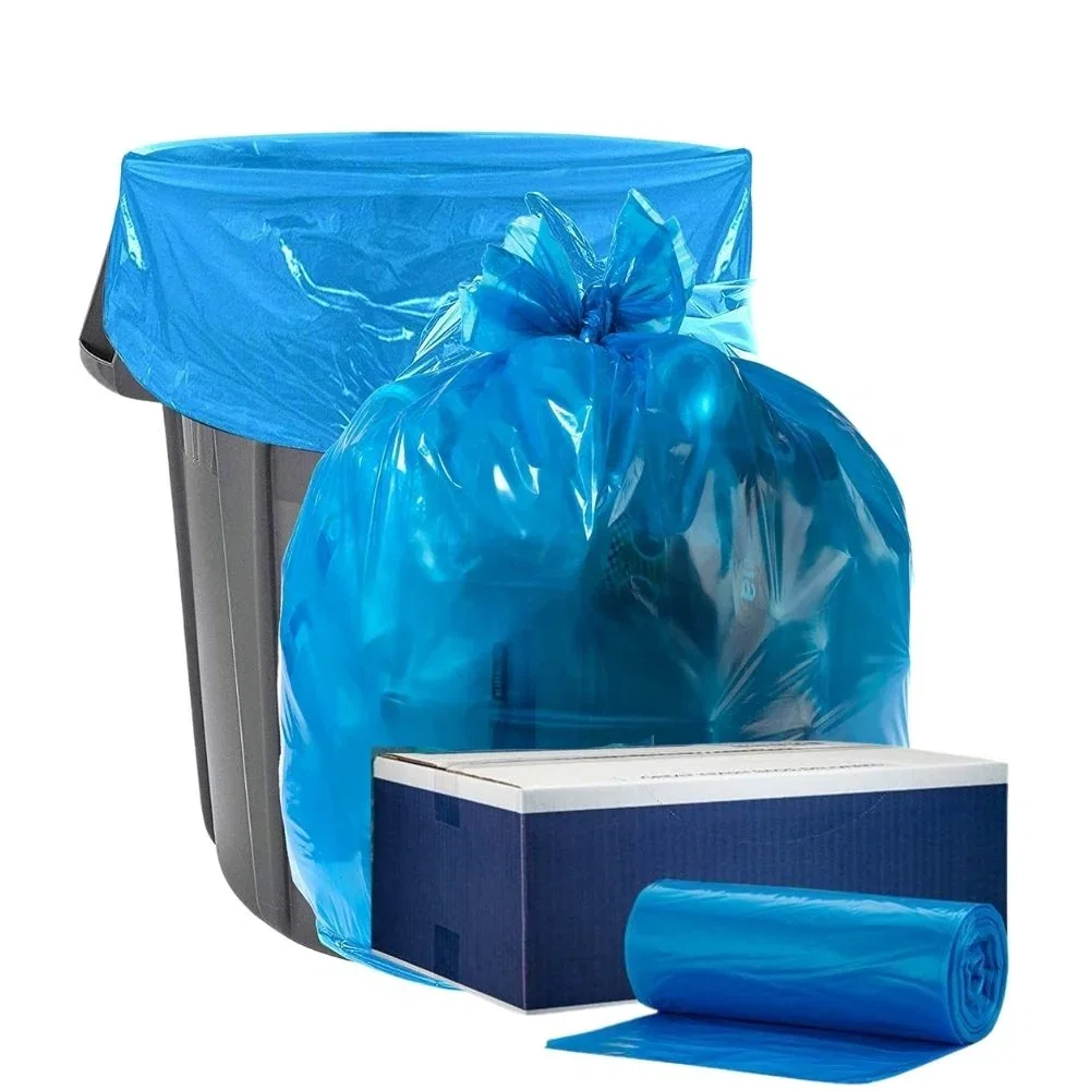 Image of 40-45 Gallon Recycling Bags - 1.2 Mil - 100/Case