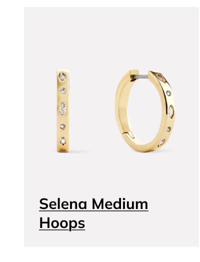 Selena Medium Hoops Selena Medium Hoops