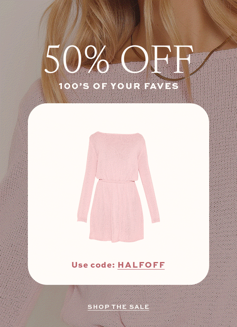 50% Off Selects