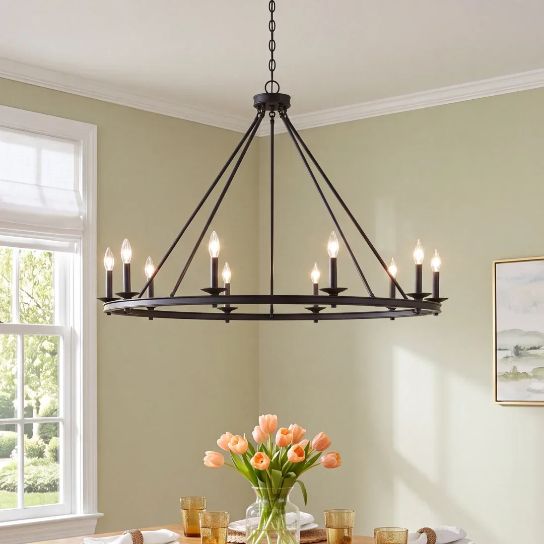 Poynor 10-Light Chandelier