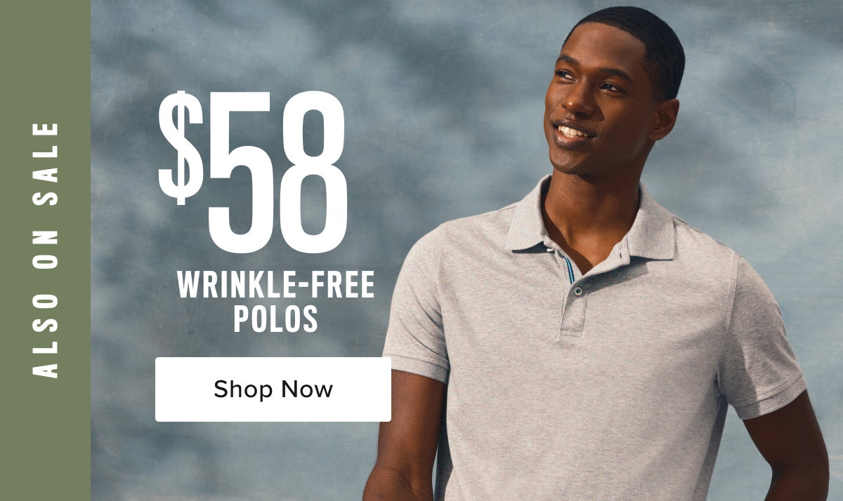 Our Famous Polos From $58