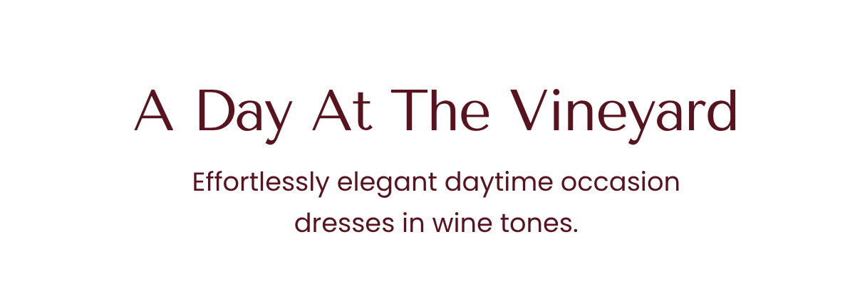 A Day At The Vineyard