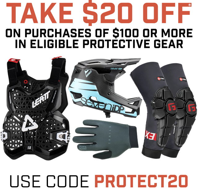 Take $20 Off $100+ In Eligible Protective Gear — Use Code PROTECT20