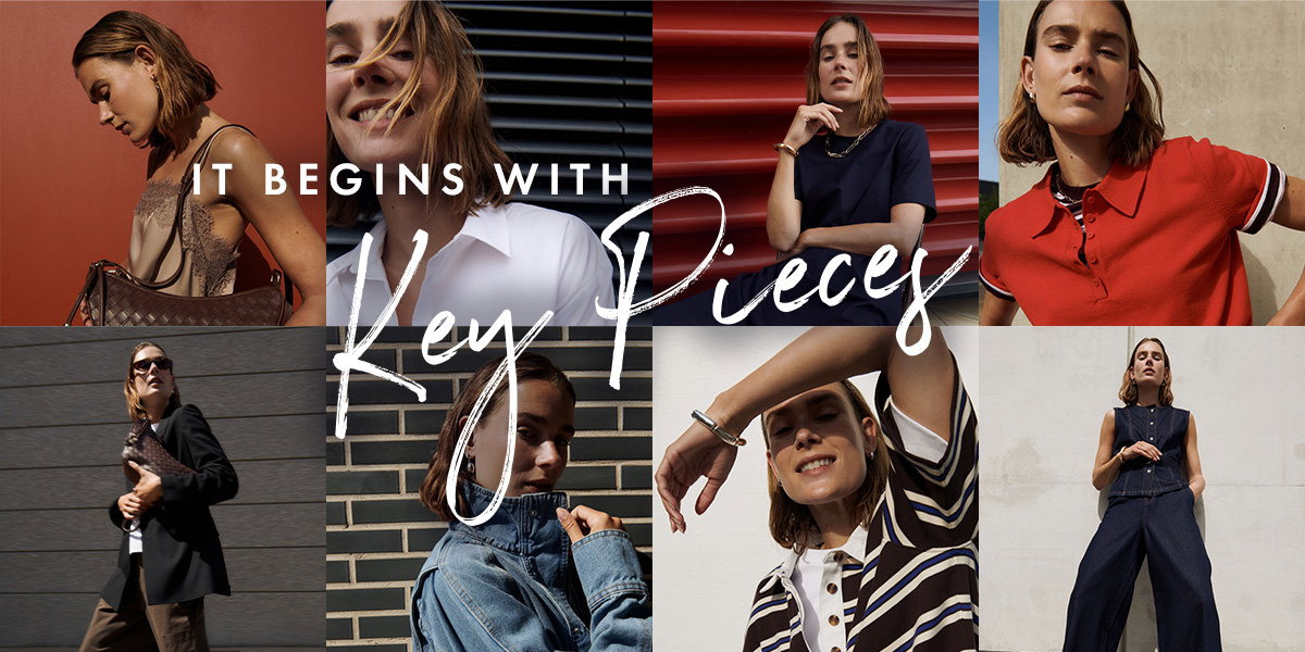 It begins with key pieces