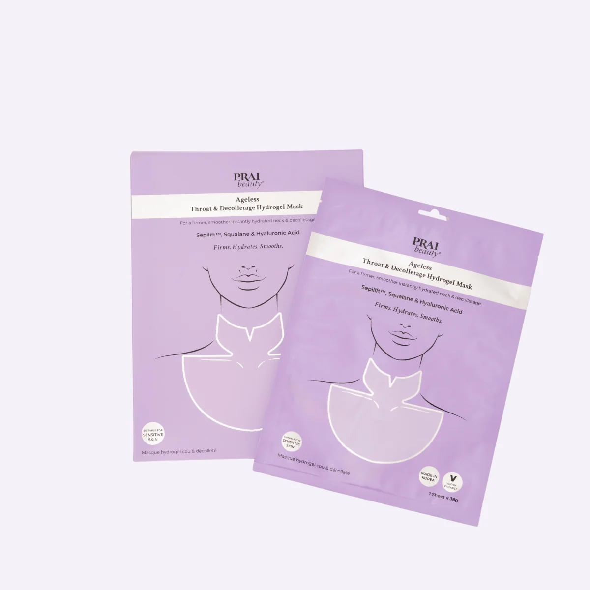 Image of Ageless Throat & Decolletage Hydrogel Mask