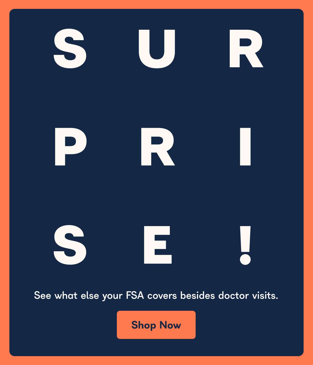 See what else your FSA covers besides doctor visits. Shop Now