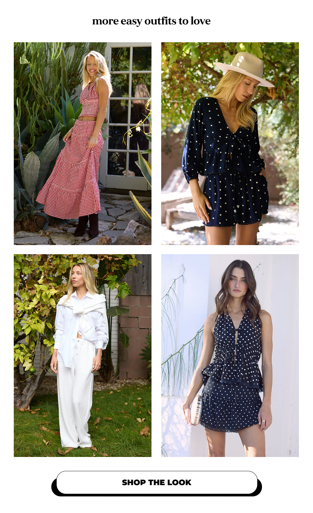 more easy outfits to love - SHOP THE LOOK