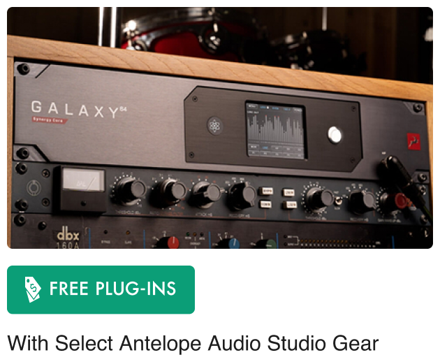Free Plug-Ins With Select Antelope Audio
