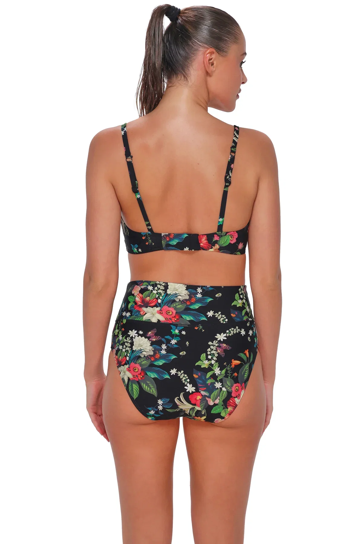Image of Sunsets Fleur Noire Hannah High Waist Bottom