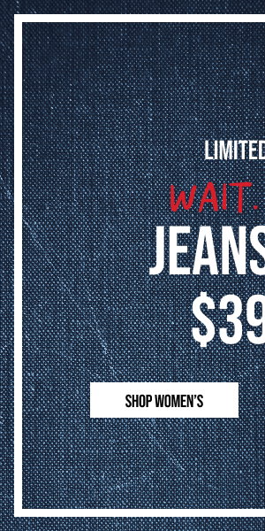 Shop Women's $39.99 Denim