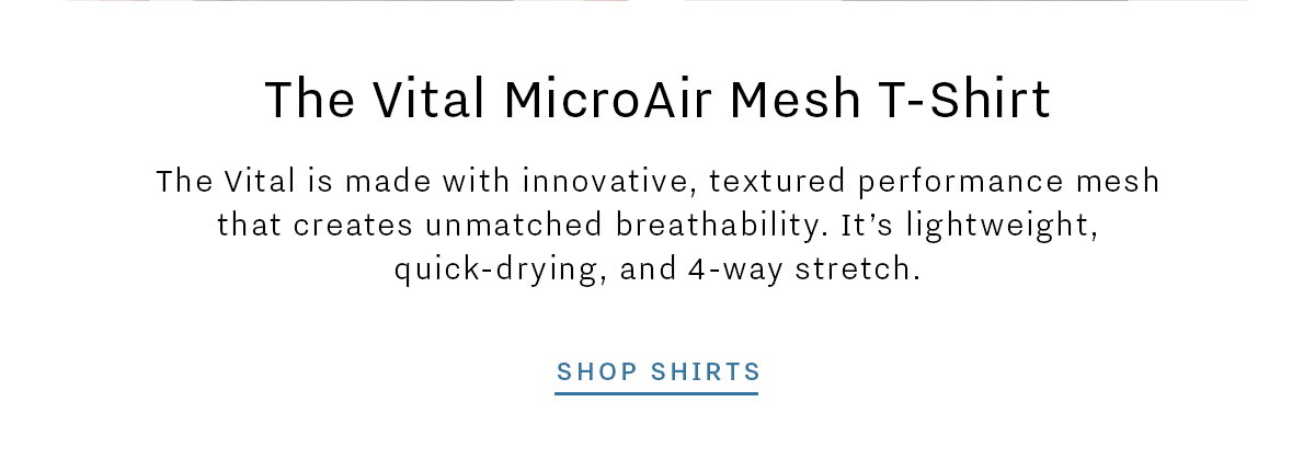 Vital MicroAir Mesh T-Shirt