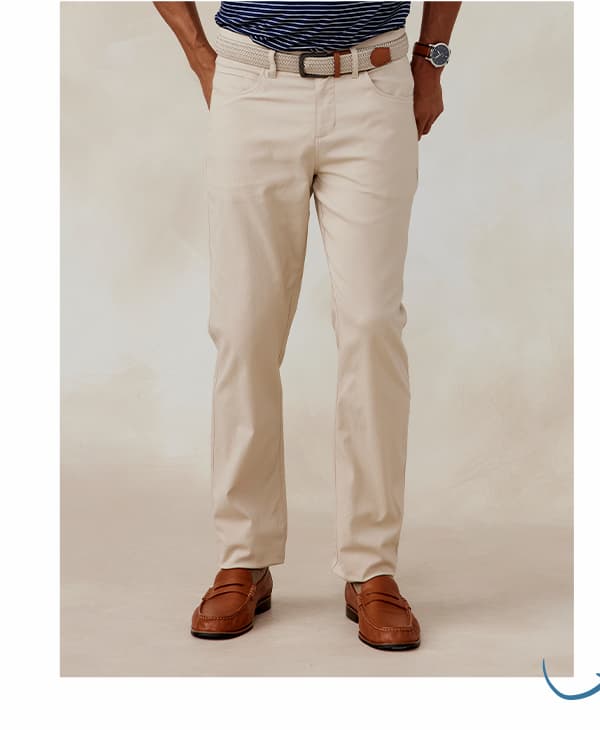Motion Pant Straight Fit - Light Stone