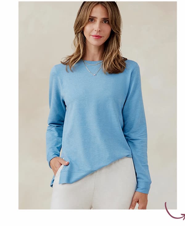 Riverwalk French Terry Sweatshirt