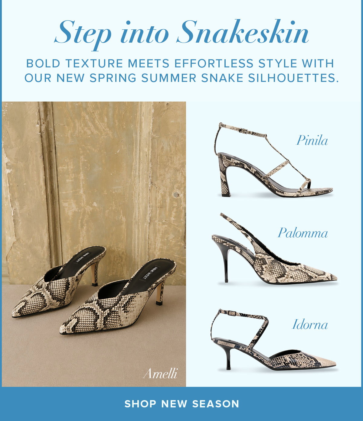 $50 OFF SHOES + 25% OFF BAGS | Shop Now