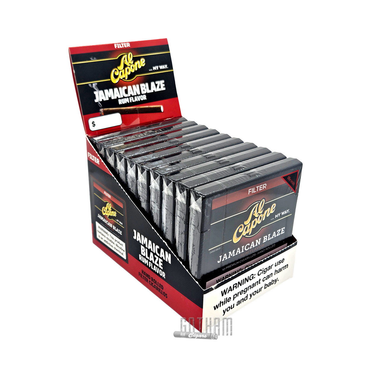 Al Capone Jamaican Blaze Filter Cigars